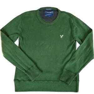American Eagle Outfitters men’s Vintage Fit green knit crewneck sweater size L